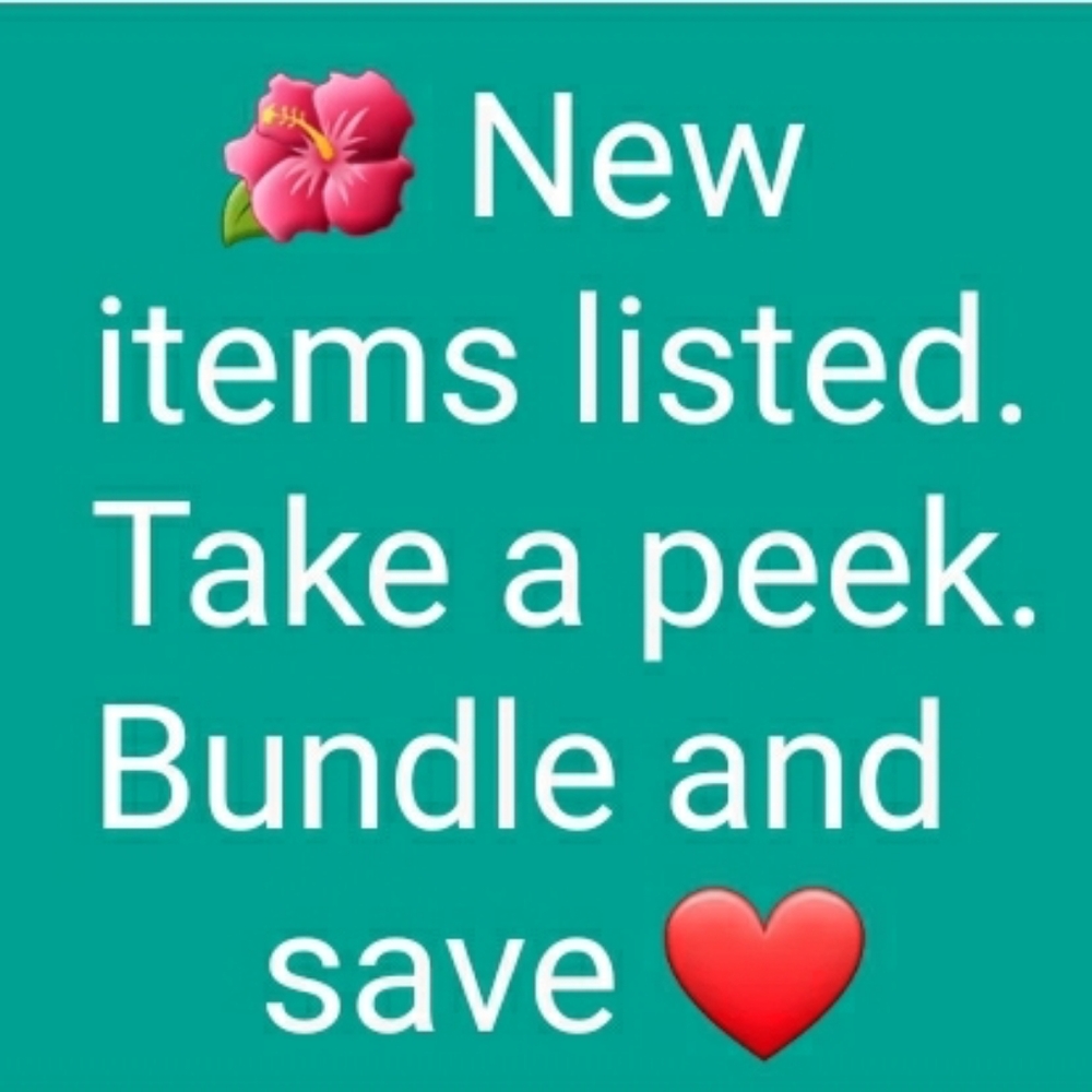 New and gently used items